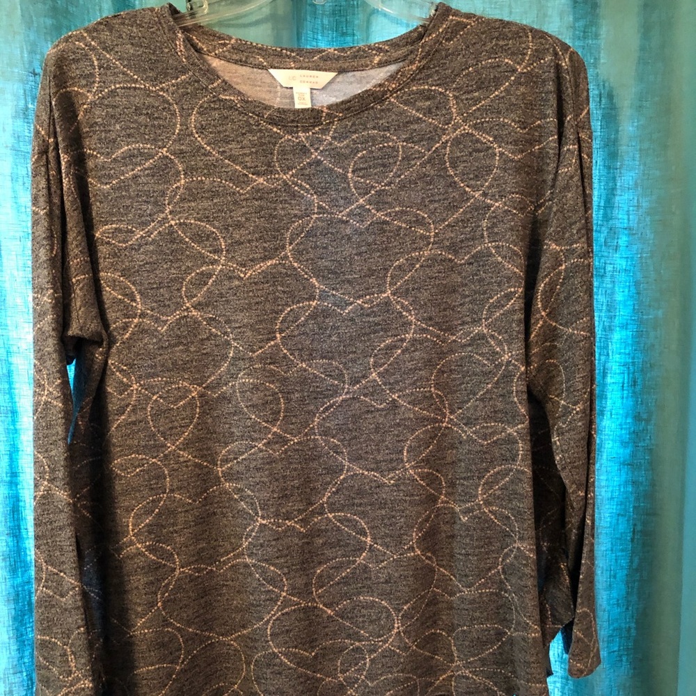 LC Lauren Conrad Knit Top 0X